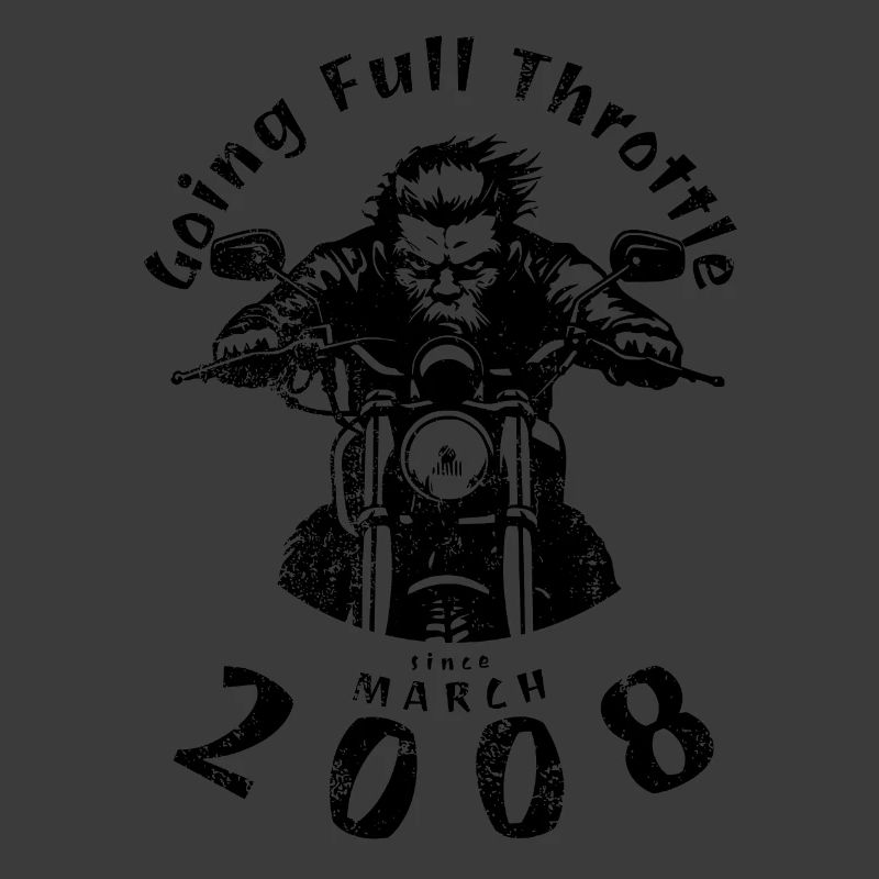 18. Geburtstag Going Full Throttle Since 03/2008