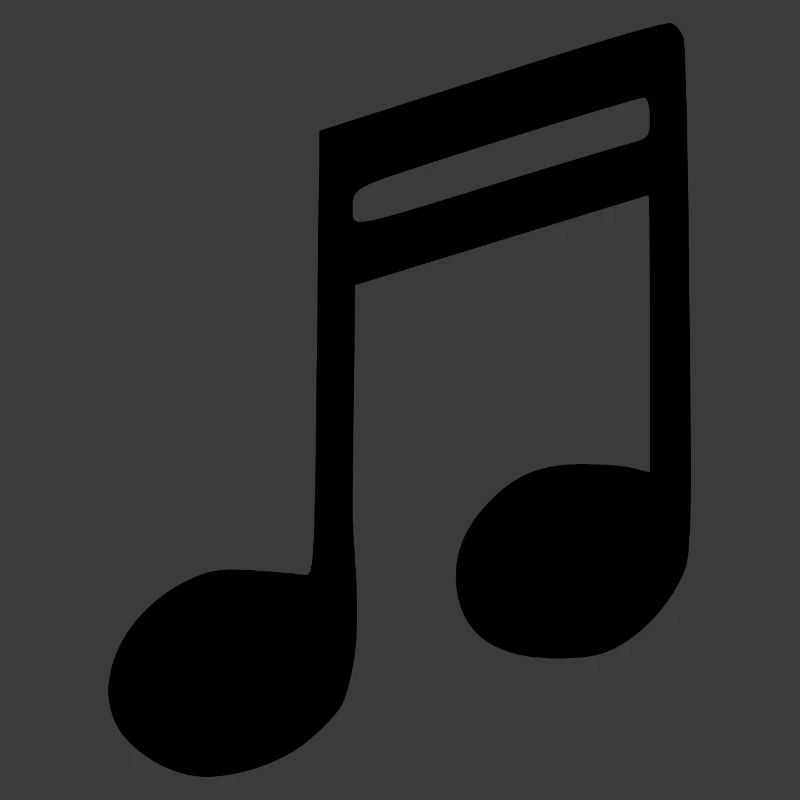 Musik Note Musiknote schwarz