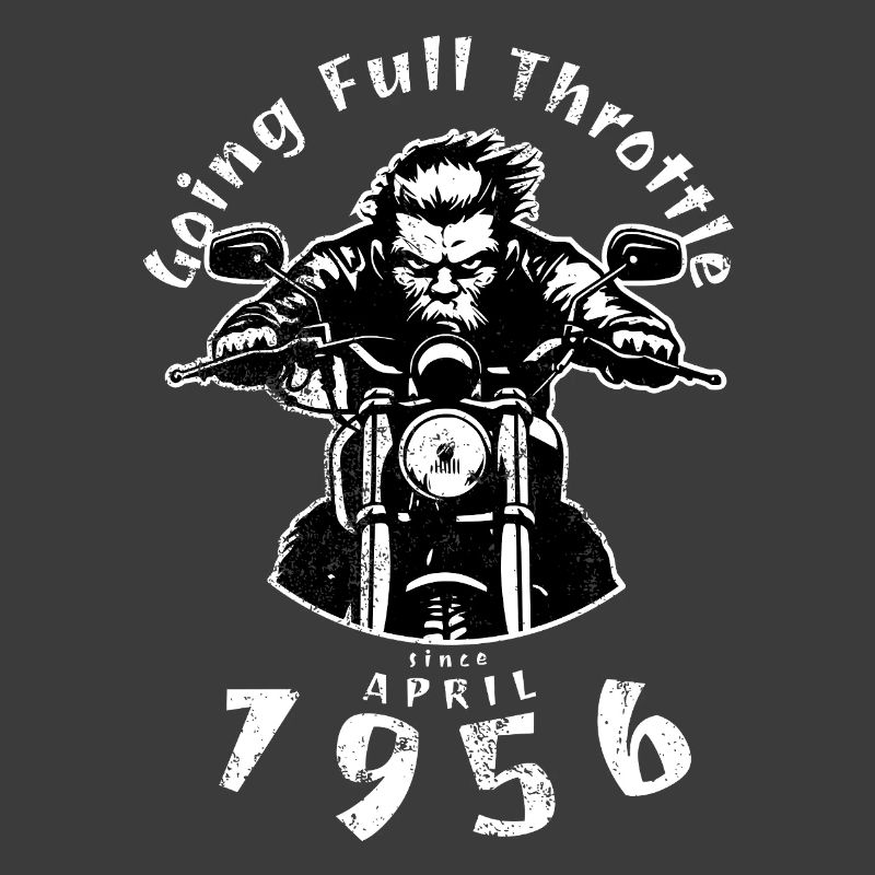 70. Geburtstag Going Full Throttle Since 04/1956