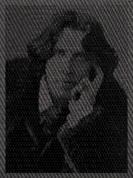 Oscar Wilde Halbtonporträt