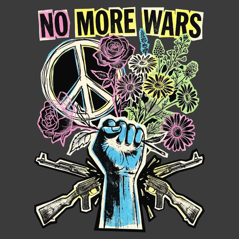 Peace Frieden Gegen Krieg