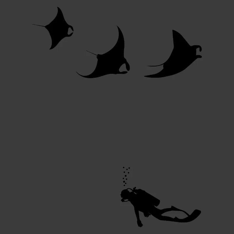 mantas_taucher