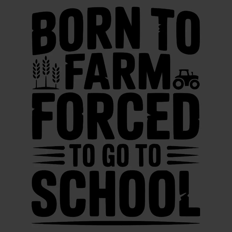 Né à la ferme forcé d’aller à l’école
