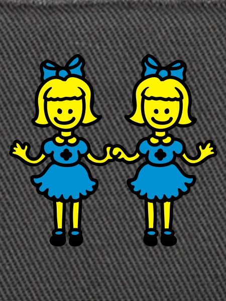 Twin sisters