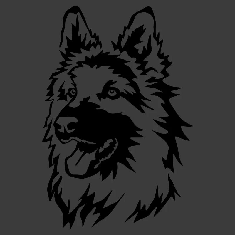 Deutscher Schäferhund Kopf