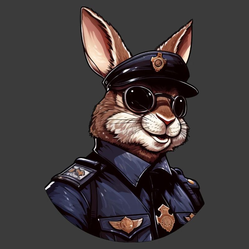 Hasen Polizei