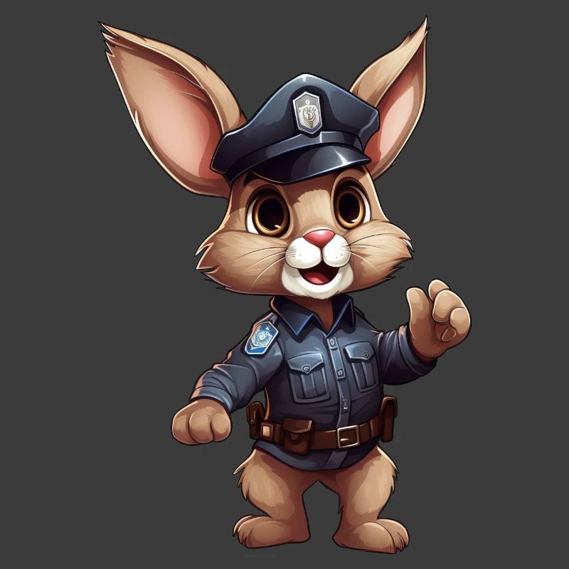 Häschen Polizei