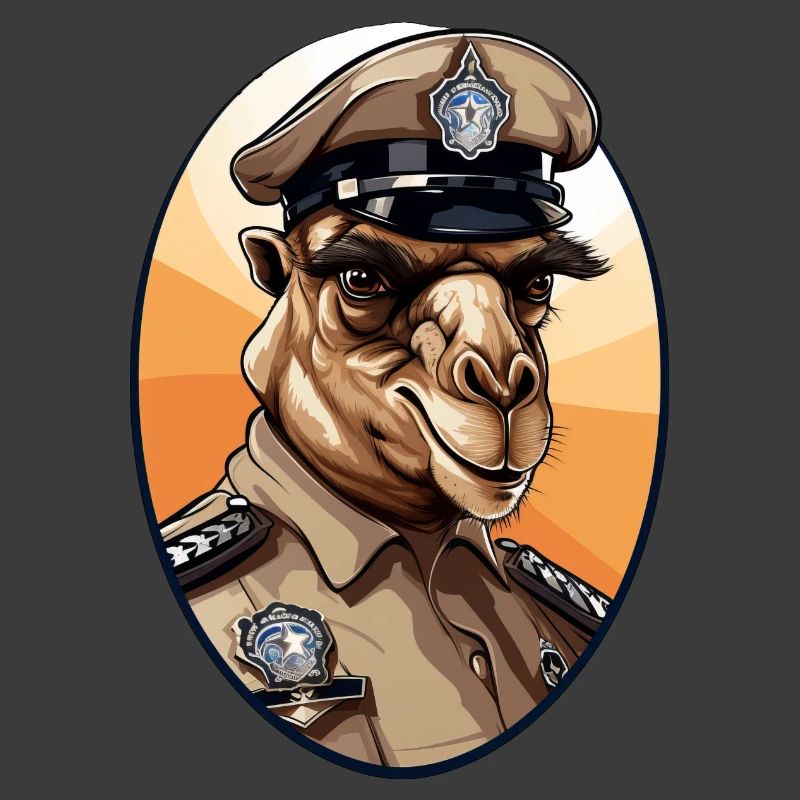 Kamel Polizei