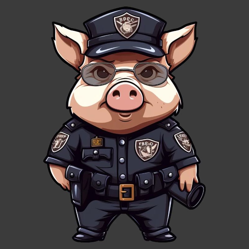 Schweinchen Polizist
