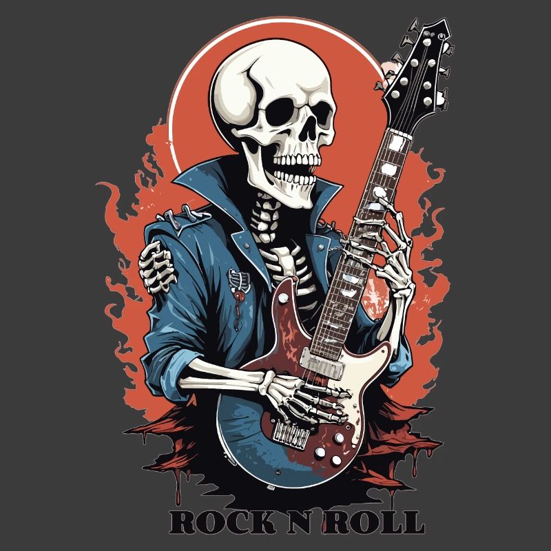Rock 'n' Roll Skelett