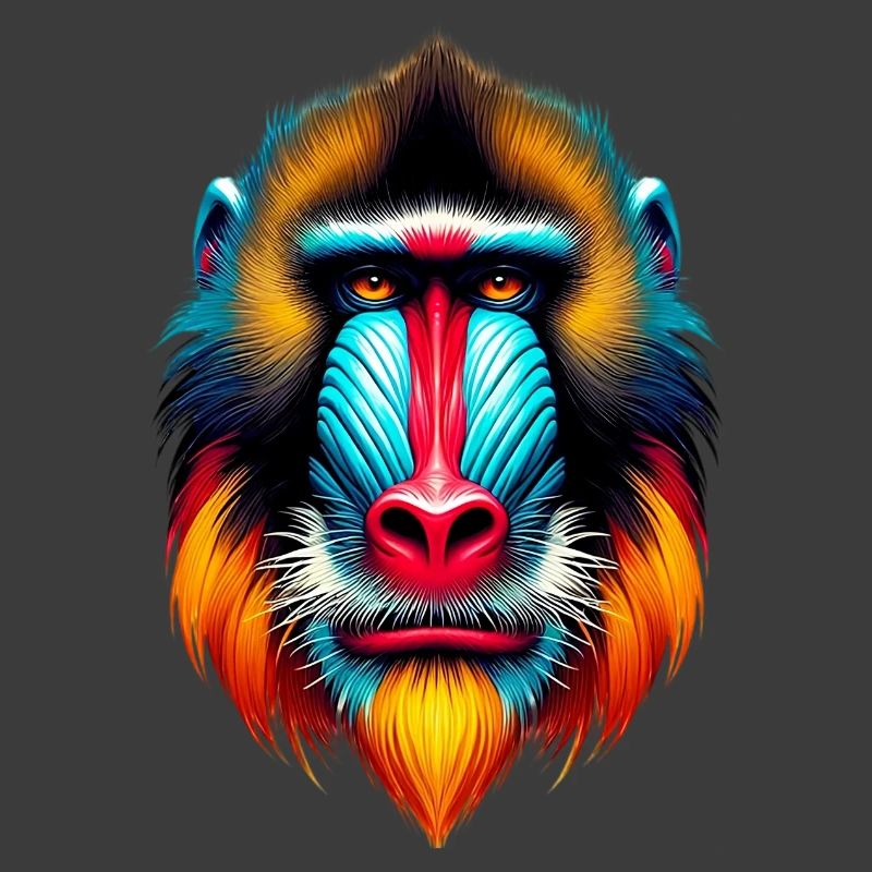 Mandrill-Affe
