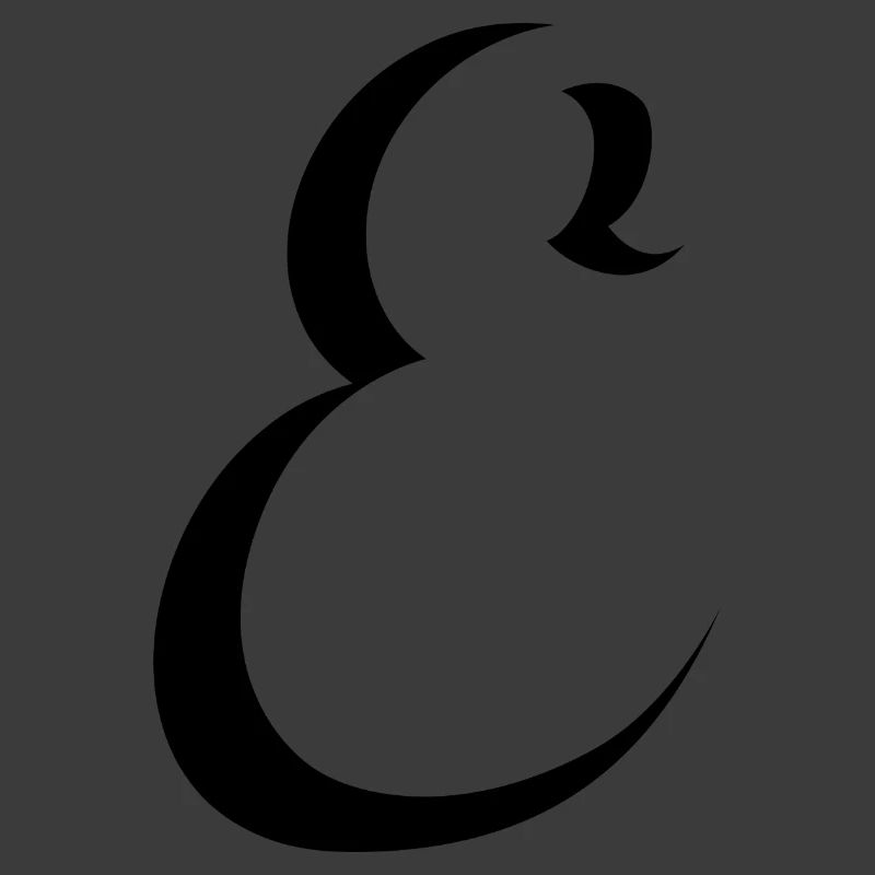 Letter E, Name, der Buchstabe E