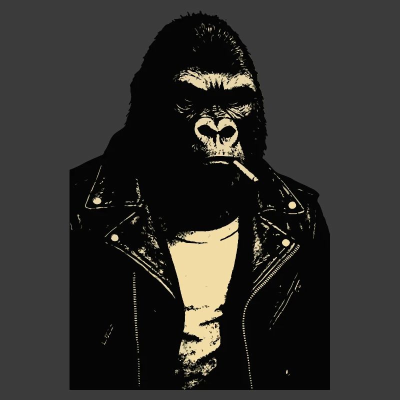 Gorilla Rebel Lederjacke