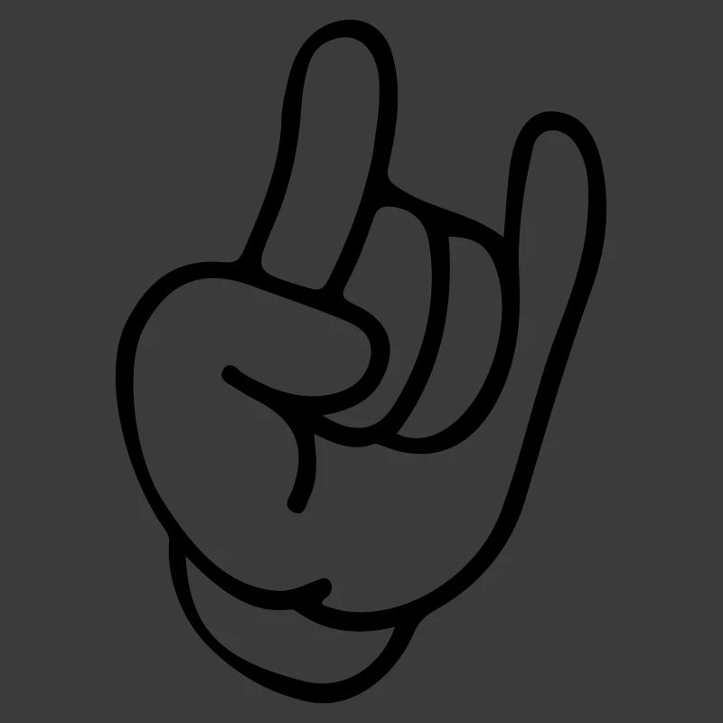 Hand Rock Symbol