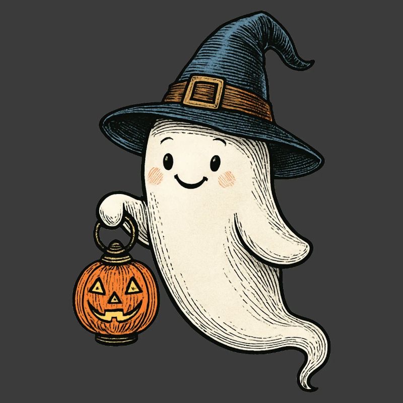 Süßes Halloweengespenst für Kinder