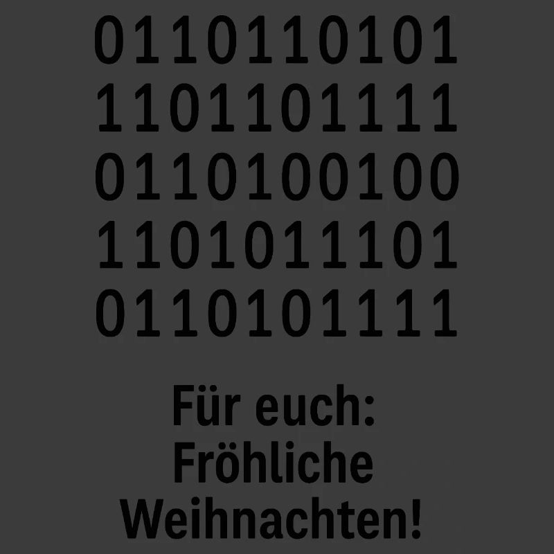 Christmas Code Binary Pattern