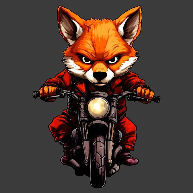 Motorcycle Foxes
