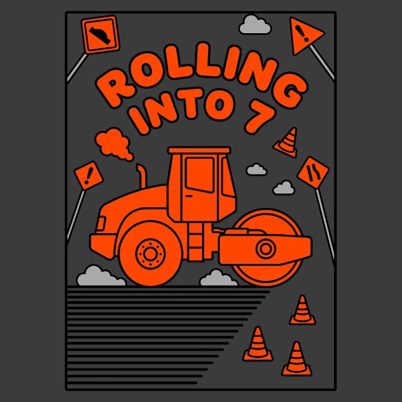 Rolling Into 7 Dampfwalze