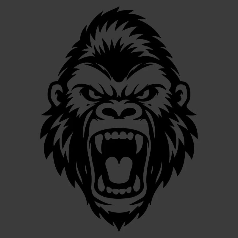 Gorilla Head Icon