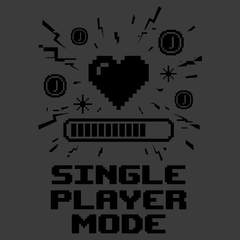 Single Player Mode Gamer Heart