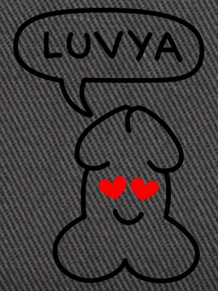 lustiges Junior-Luvya-Emoticon