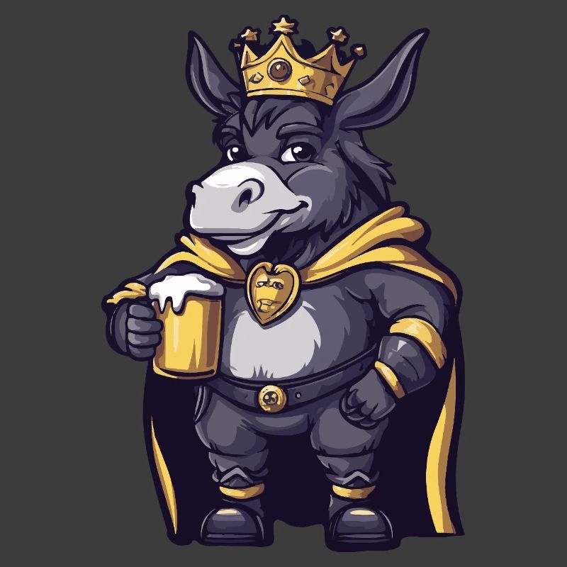 Esel Bier König