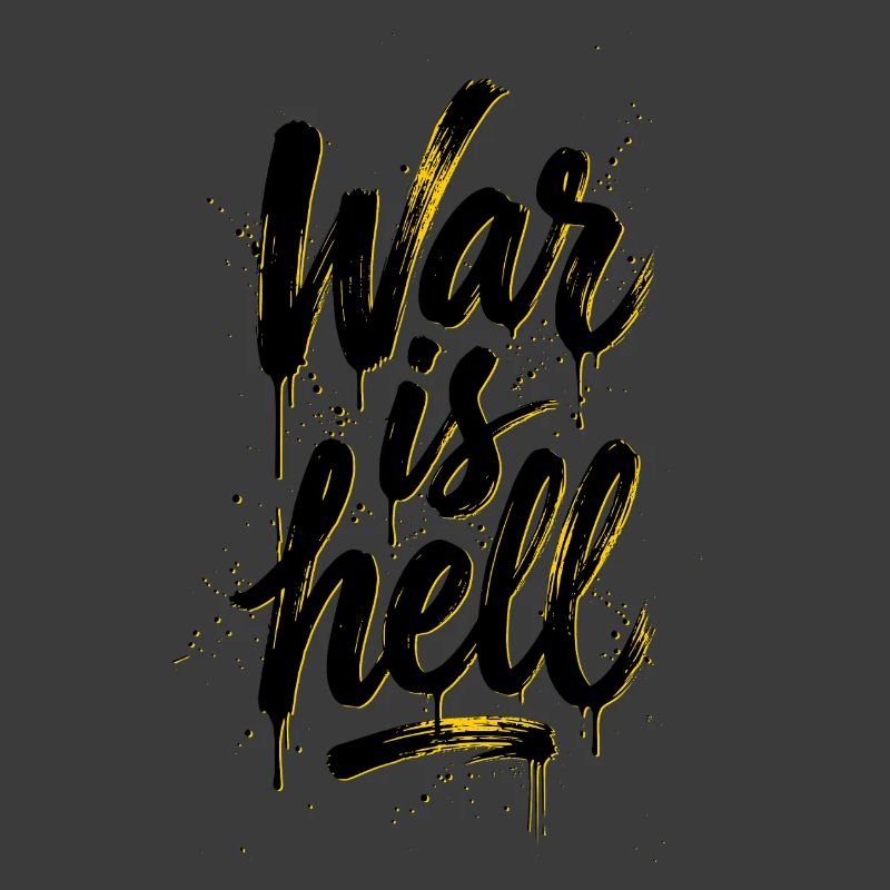 Script Yellow Graffiti Brush sur Black War, c’est l’enfer