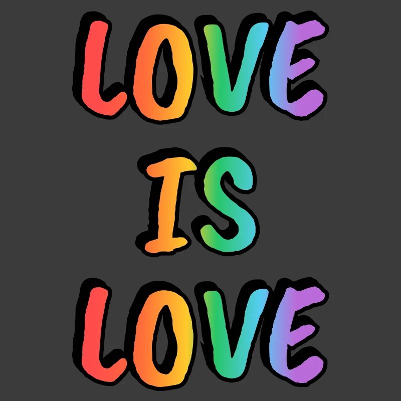 Liebe ist Liebe Regenbogen
