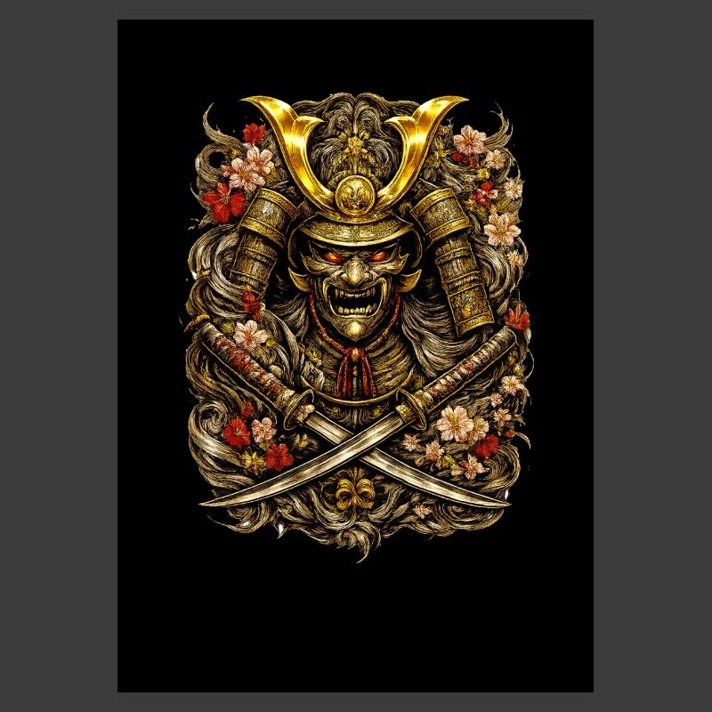 Samurai-Blütenhelm
