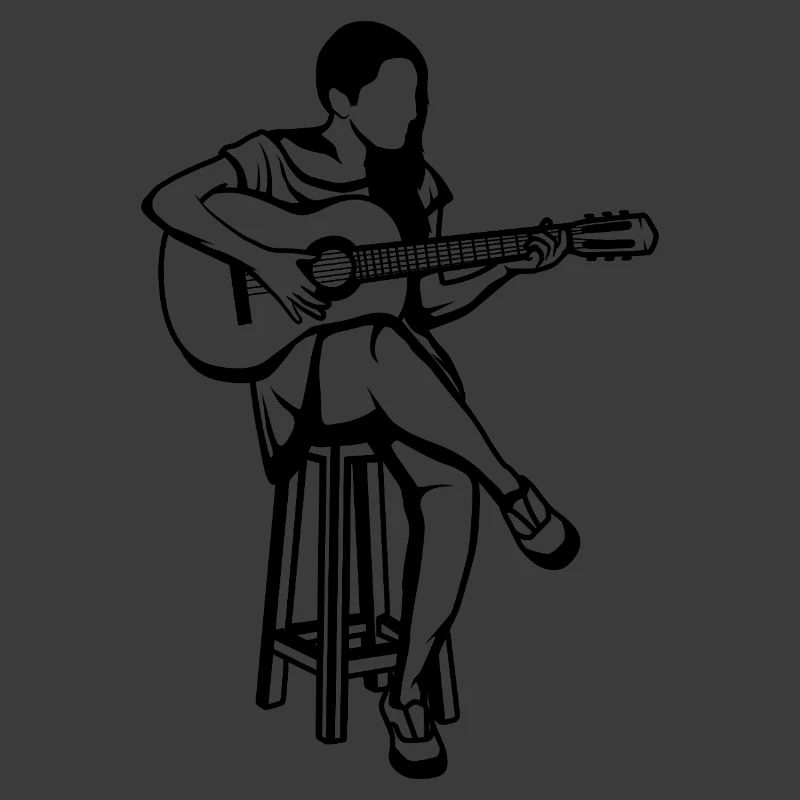 Gitarrenmädchen