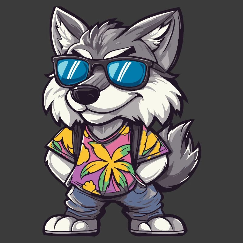 Vacances de Wolf Comic