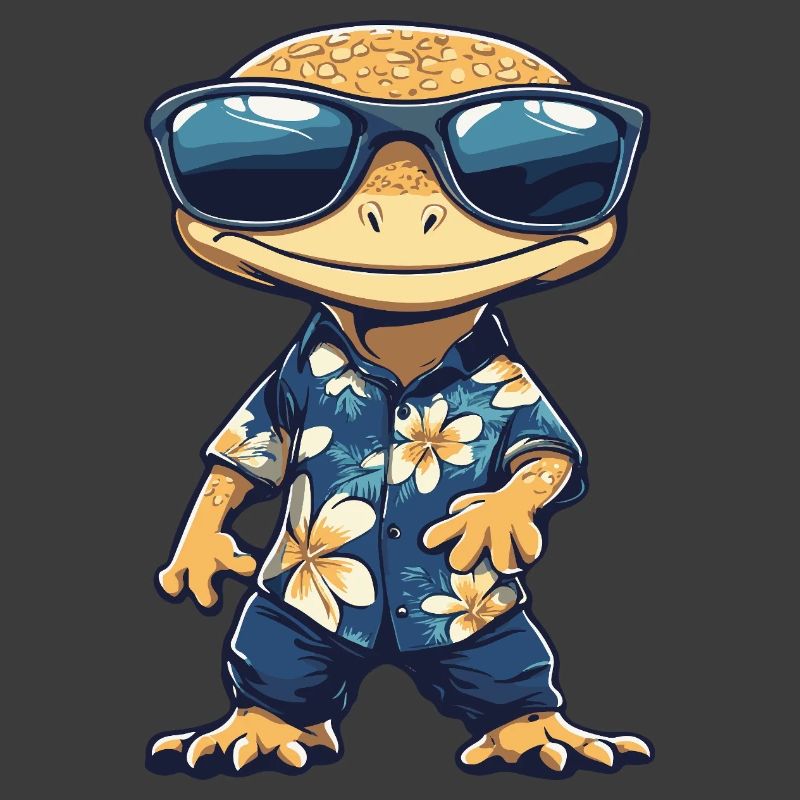 Lizard Comic Vacation