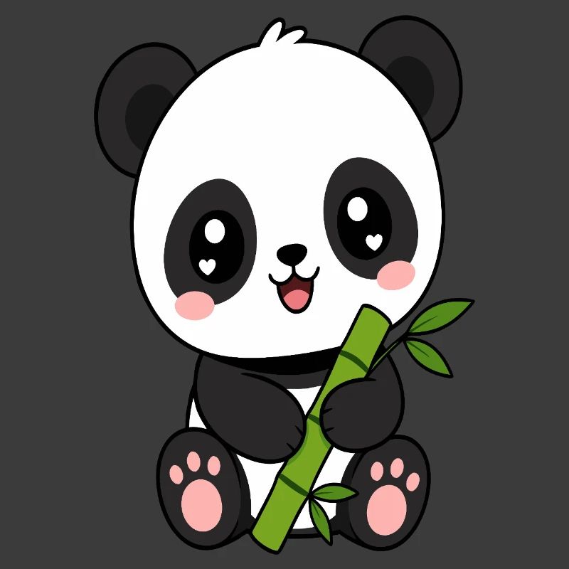 Panda Bamboo Charm