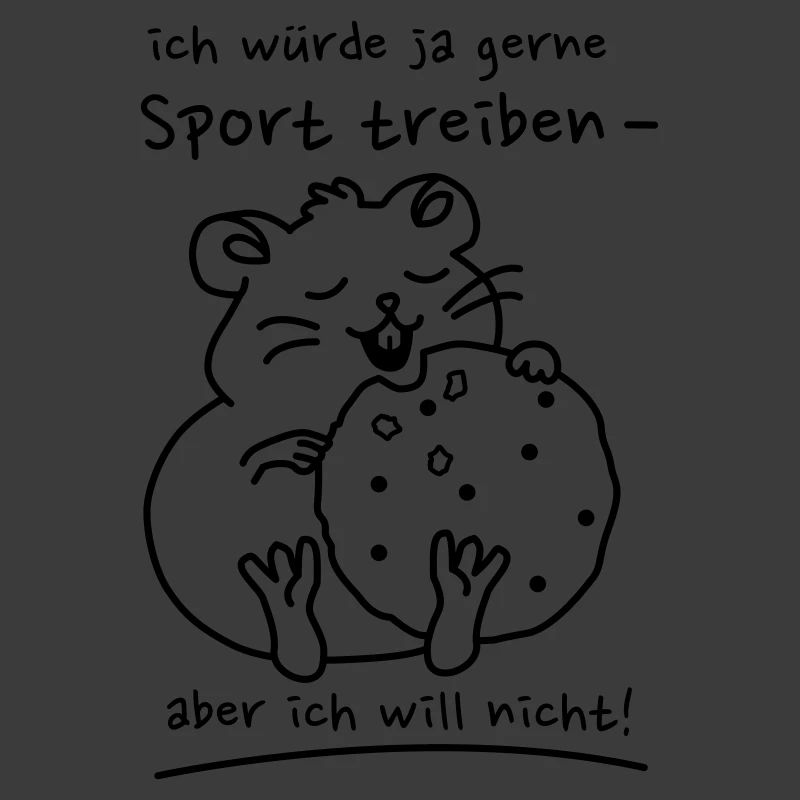Hamster mit Keks