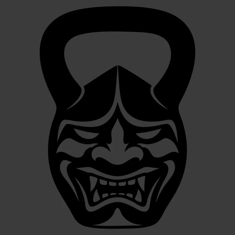 Gym Kettlebell Samurai Mask