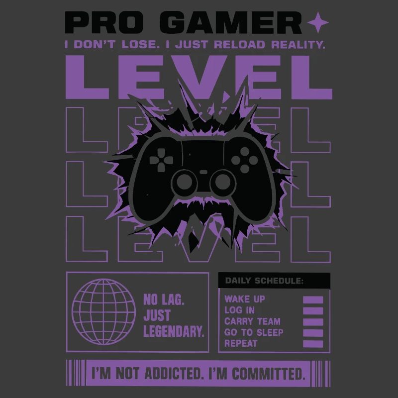 Pro Gamer Level Up Controller Design