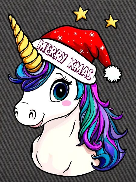 Einhorn Weihnachten