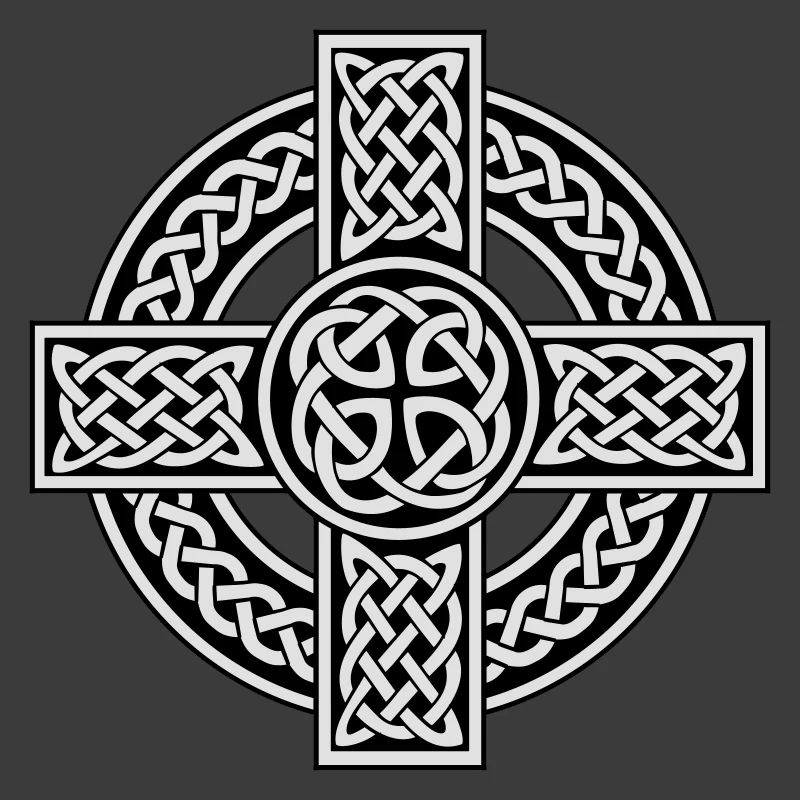 Celtic cross irish scottish