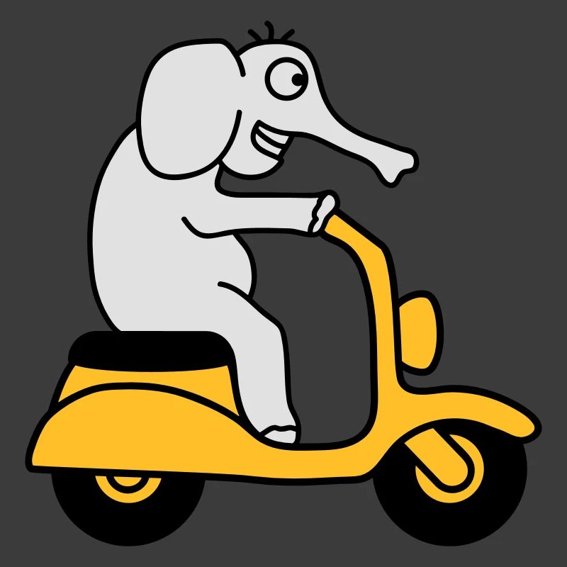 Moped Elephant