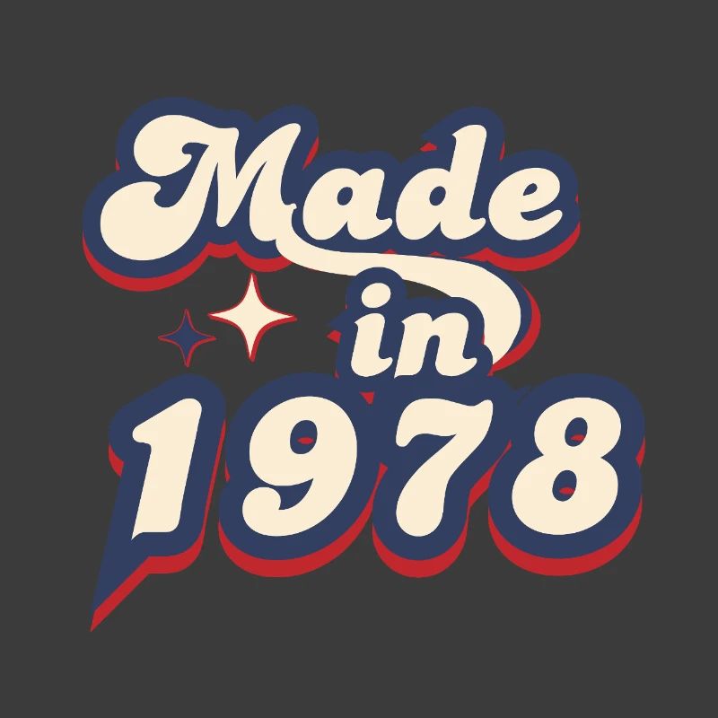 Made in 1978 retro