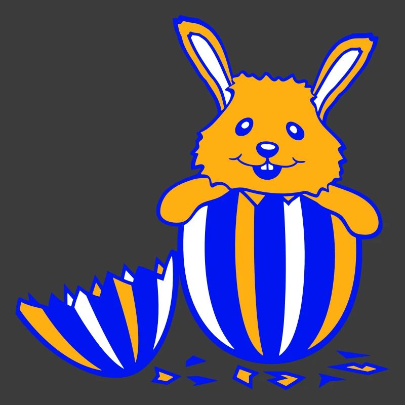 Bunny Easter Egg Easter Bunny Hatched Baby Child