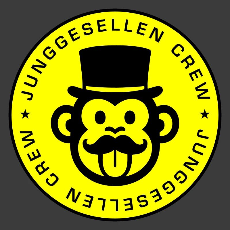 Junggesellen Crew Affe