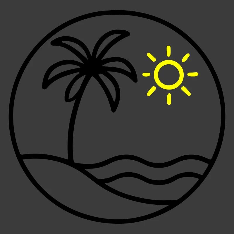 Palmier Île de l’océan