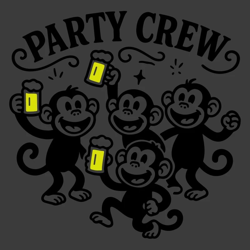 Party Crew Monkey Beer