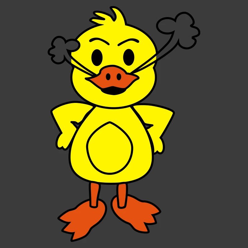 Wütende Ente