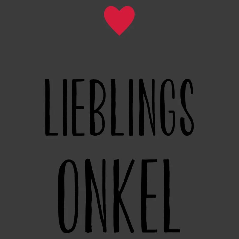 Onkel Lieblingsonkel Herz Geschenk