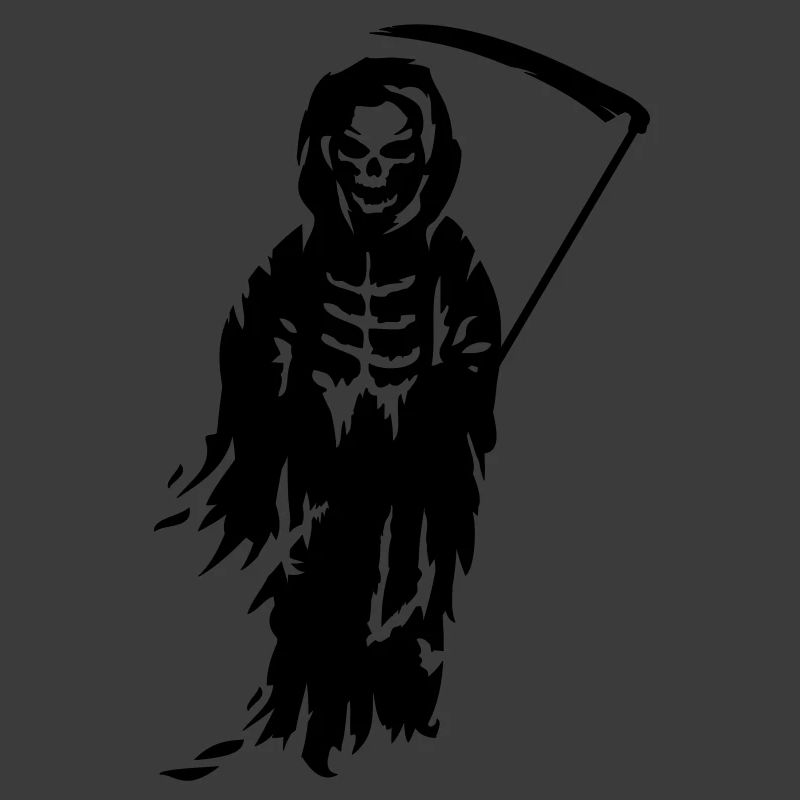 Ein Sensenmann -Der Tod mit einer Sense