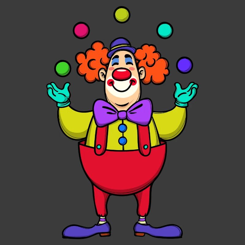 Karneval Fasching Clown