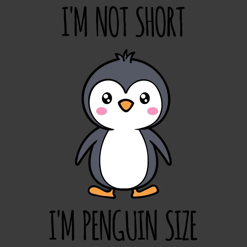 Süß Seevogel Pinguin Tier Vogel Statement