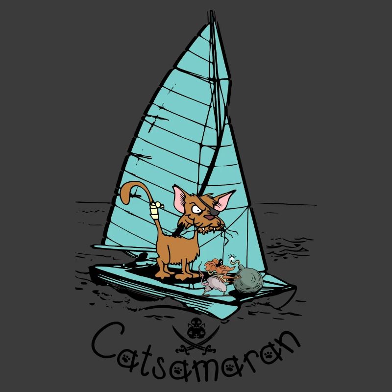 Katzamaran Katzen Boot